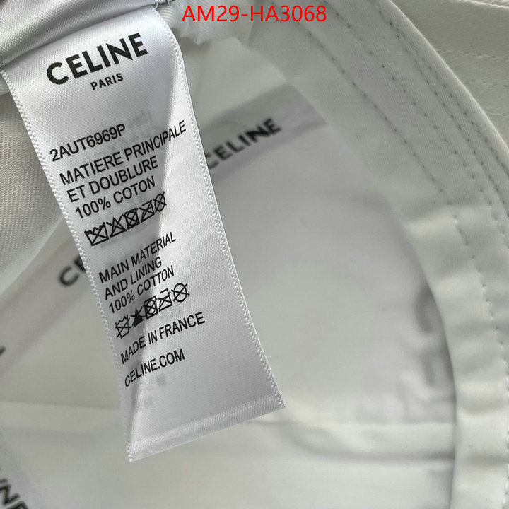 Cap(Hat)-Celine what is a 1:1 replica ID: HA3068 $: 29USD