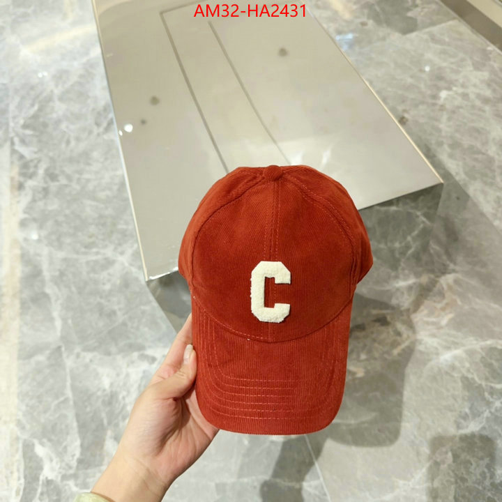 Cap(Hat)-Celine where quality designer replica ID: HA2431 $: 32USD