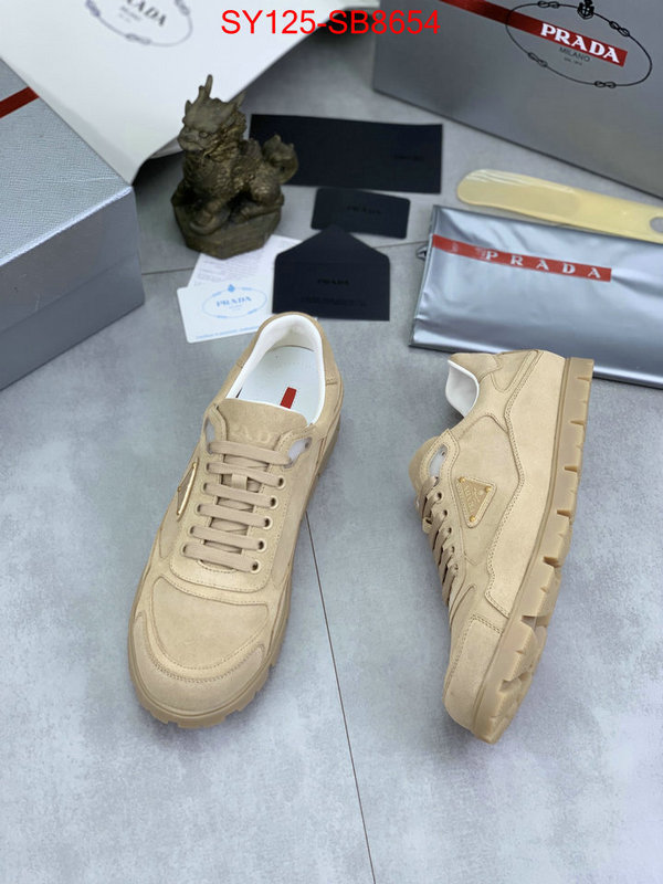 Men shoes-Prada high quality online ID: SB8654 $: 125USD