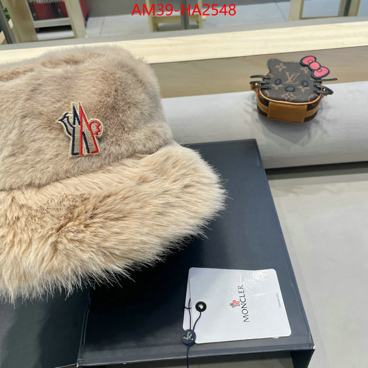 Cap(Hat)-Moncler 2024 luxury replicas ID: HA2548 $: 39USD