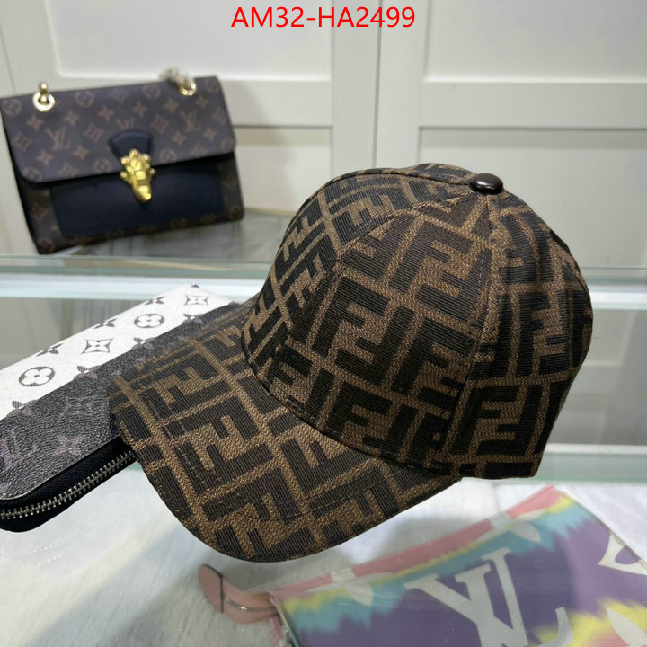 Cap(Hat)-Fendi luxury fake ID: HA2499 $: 32USD