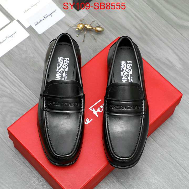 Men shoes-Ferragamo 1:1 replica wholesale ID: SB8555 $: 109USD