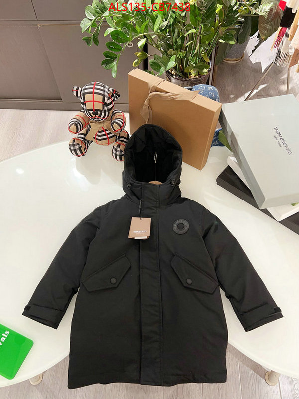 Kids clothing-Down jacket wholesale china ID: CB7438 $: 135USD