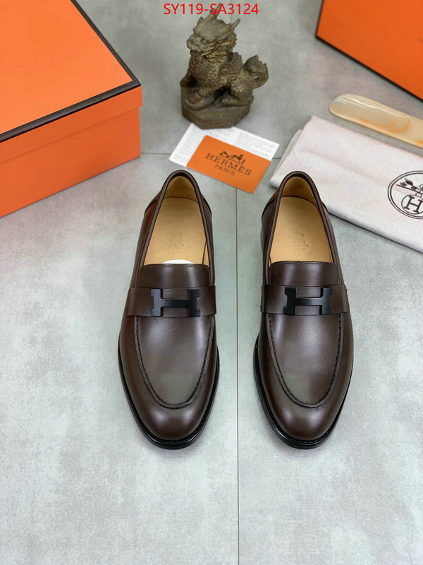 Men Shoes-Hermes designer fake ID: SA3124 $: 119USD