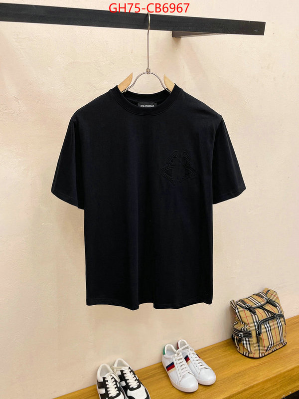 Clothing-Balenciaga sell high quality ID: CB6967 $: 75USD