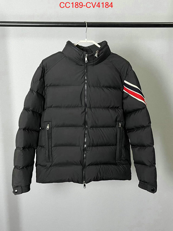 Down jacket Men-Moncler what are the best replica ID: CV4184 $: 189USD