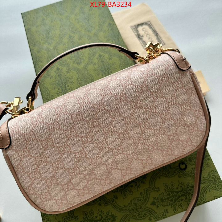 Gucci Bags(4A)-Horsebit- 2024 perfect replica designer ID: BA3234 $: 79USD,