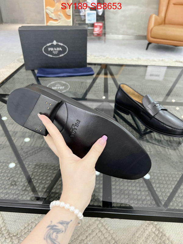 Men shoes-Prada best replica 1:1 ID: SB8653 $: 189USD