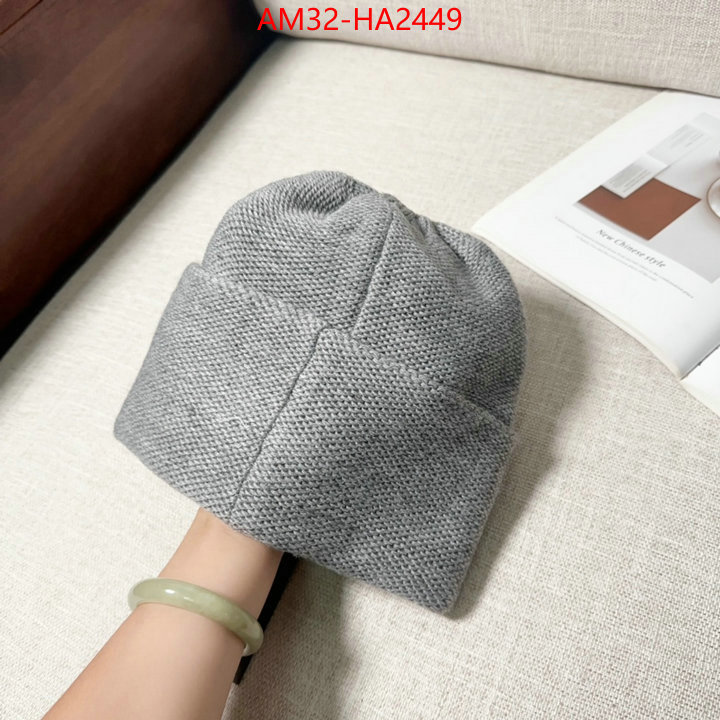 Cap (Hat)-Chanel luxury fashion replica designers ID: HA2449 $: 32USD