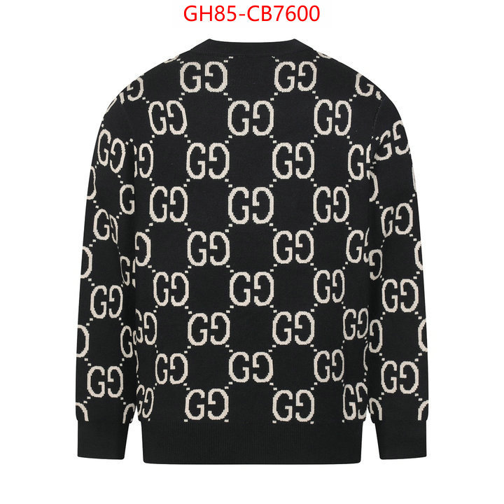 Clothing-Gucci where should i buy to receive ID: CB7600 $: 85USD