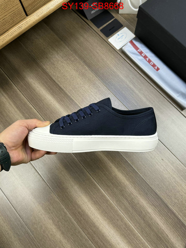 Men shoes-Prada wholesale designer shop ID: SB8668 $: 139USD