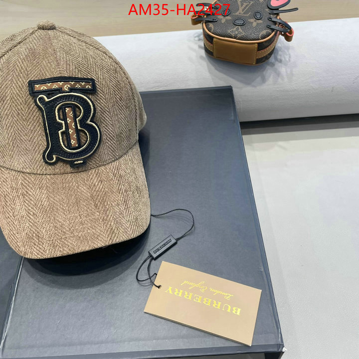 Cap(Hat)-Burberry fashion replica ID: HA2427 $: 35USD