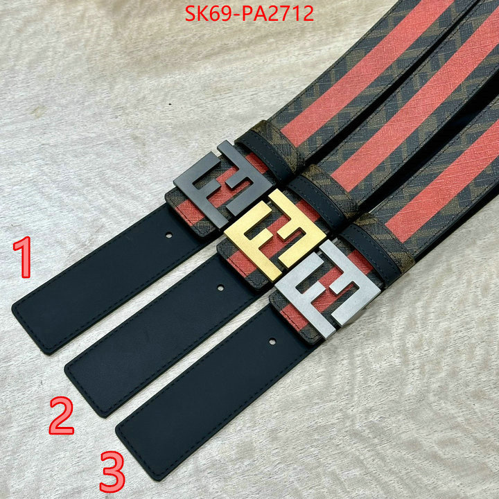 Belts-Fendi perfect quality designer replica ID:PA2712 $: 69USD