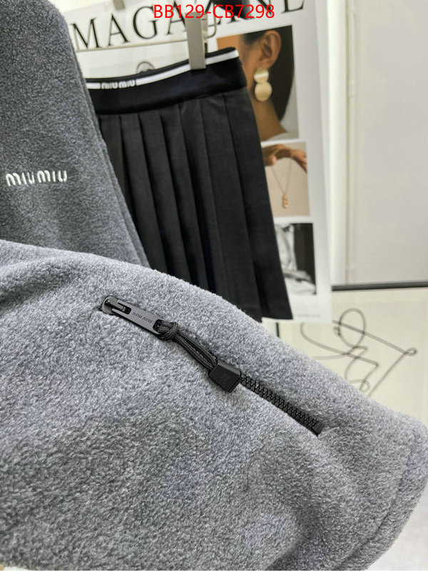 Clothing-MIU MIU where can i buy the best 1:1 original ID: CB7298 $: 129USD