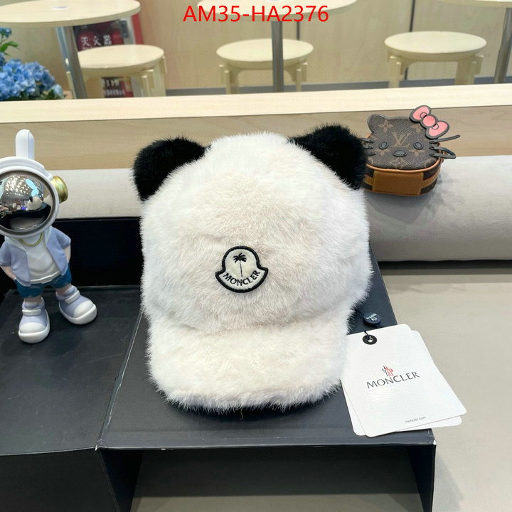 Cap(Hat)-Moncler wholesale imitation designer replicas ID: HA2376 $: 35USD