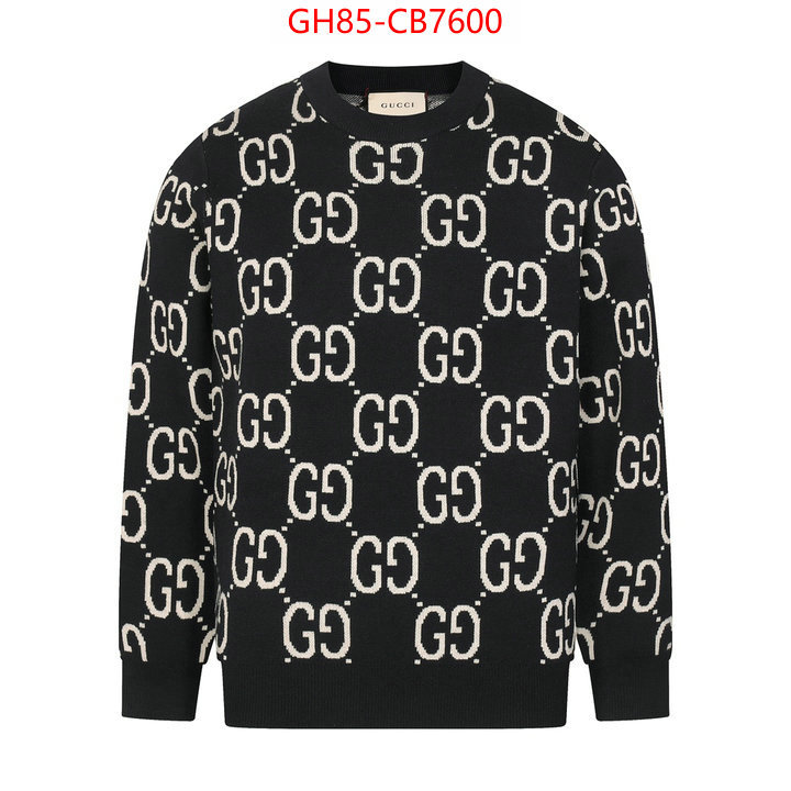 Clothing-Gucci where should i buy to receive ID: CB7600 $: 85USD