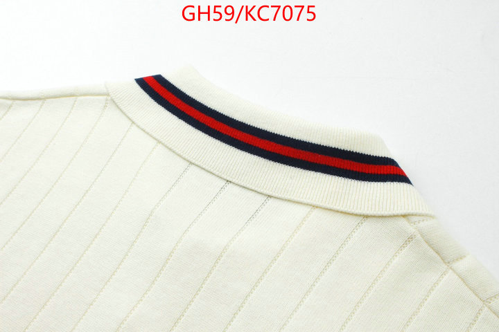 Clothing-Gucci fake ID: KC7075 $: 59USD