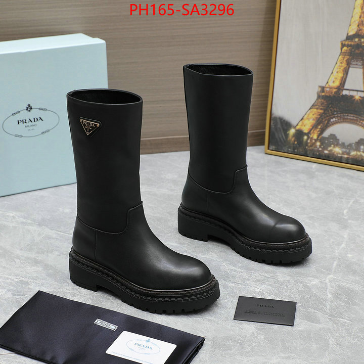 Women Shoes-Prada designer high replica ID: SA3296 $: 165USD