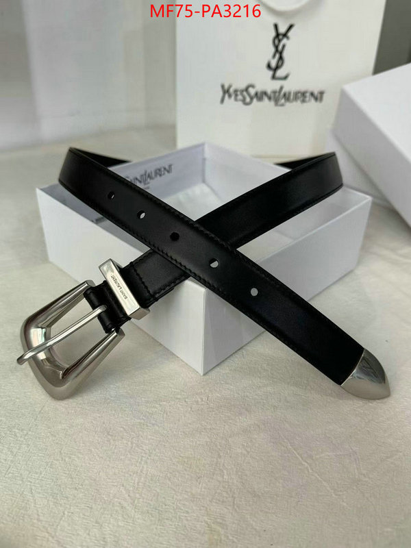 Belts-YSL shop the best high authentic quality replica ID: PA3216 $: 75USD