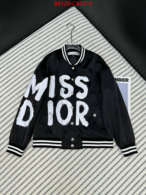 Clothing-Dior designer 7 star replica ID: CB7219 $: 129USD