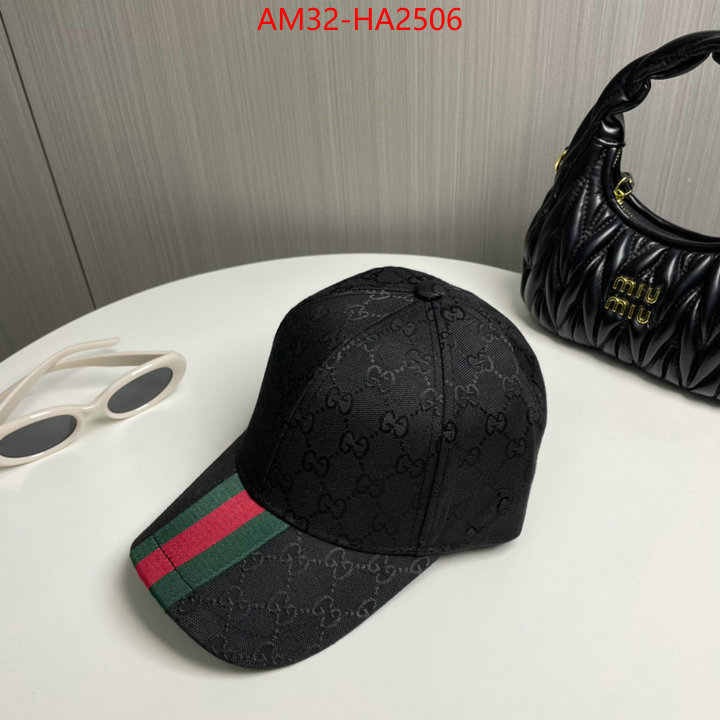 Cap(Hat)-Gucci where quality designer replica ID: HA2505 $: 32USD