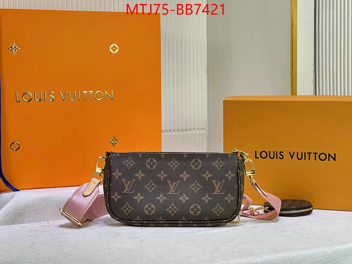 LV Bags(4A)-Pochette MTis Bag- best designer replica ID: BB7421 $: 75USD,