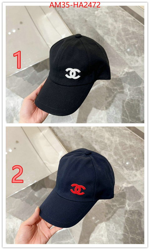 Cap (Hat)-Chanel where quality designer replica ID: HA2472 $: 35USD