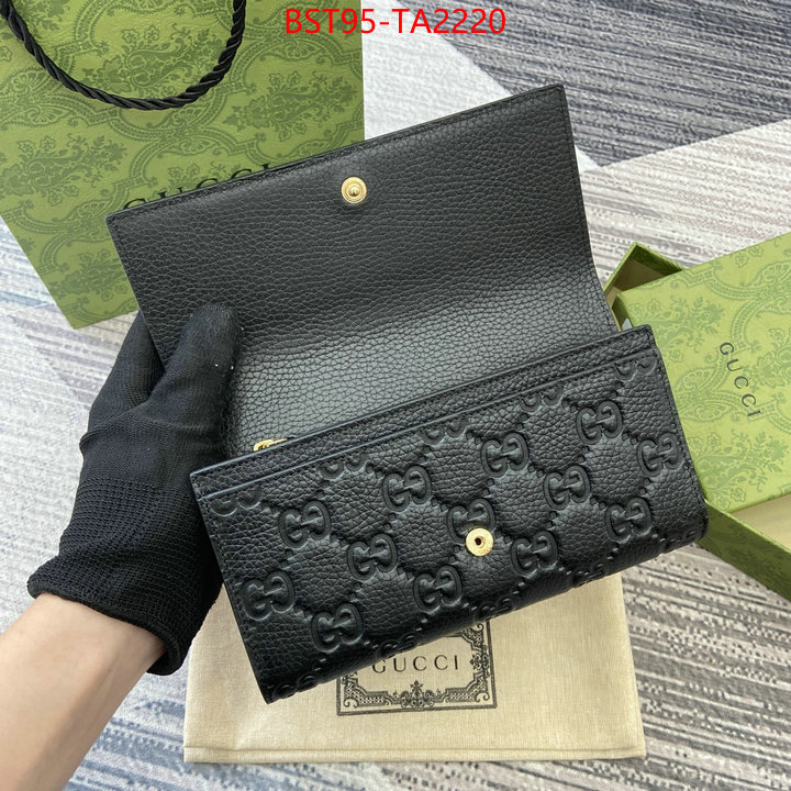 Gucci Bags(TOP)-Wallet- customize the best replica ID: TA2220 $: 95USD,