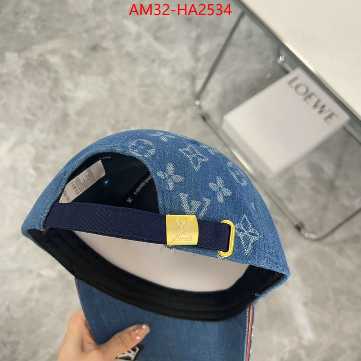 Cap(Hat)-LV high quality designer replica ID: HA2534 $: 32USD