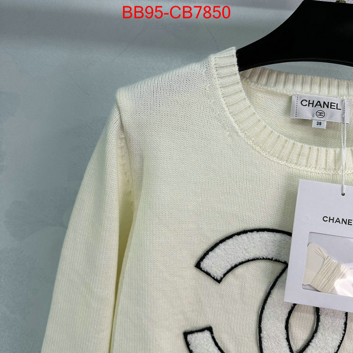 Clothing-Chanel designer fashion replica ID: CB7850 $: 95USD