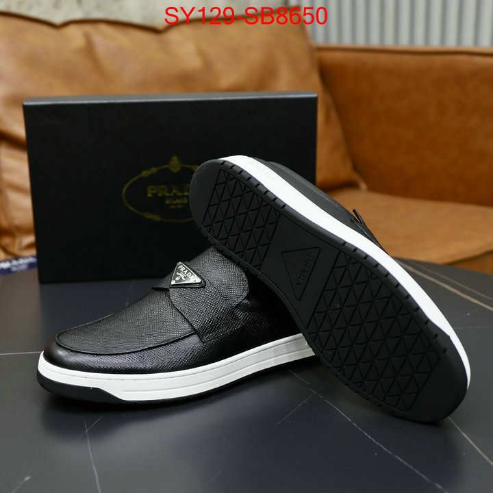 Men shoes-Prada 1:1 replica ID: SB8650 $: 129USD