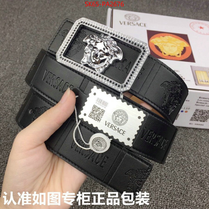 Belts-Versace top quality fake ID: PA2676 $: 65USD