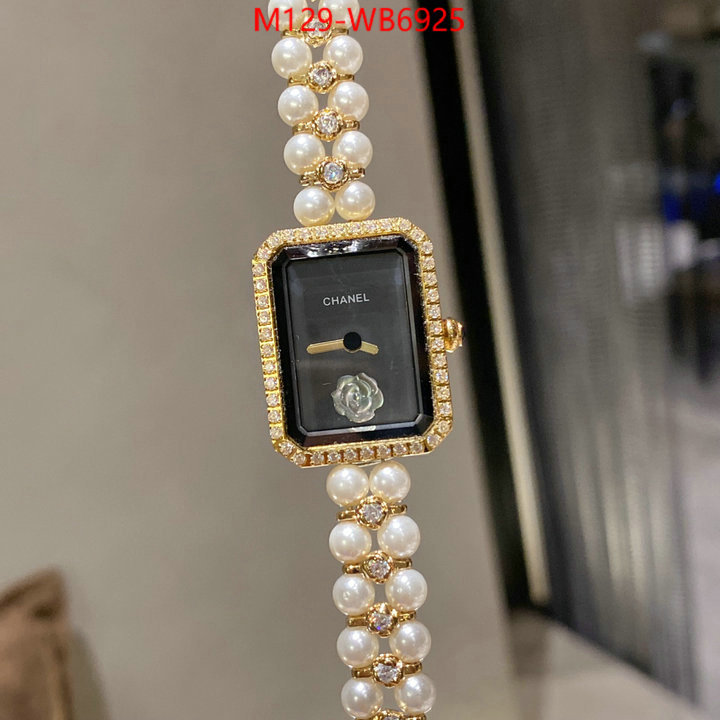 Watch(4A)-Chanel buy cheap replica ID: WB6925 $: 129USD