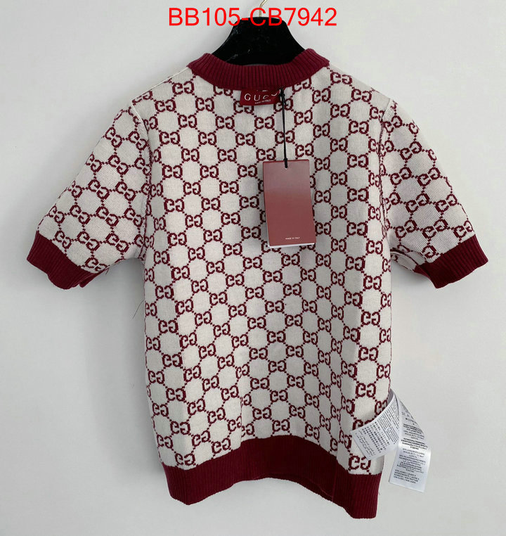 Clothing-Gucci china sale ID: CB7942 $: 105USD