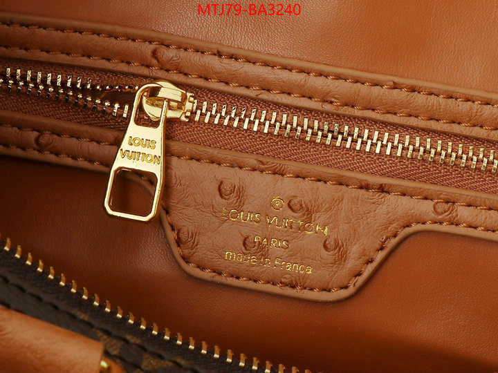 LV Bags(4A)-Speedy- 2024 replica ID: BA3240 $: 79USD,