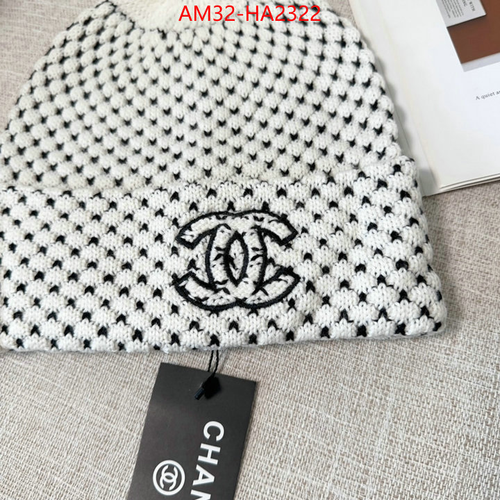 Cap (Hat)-Chanel top quality replica ID: HA2322 $: 32USD