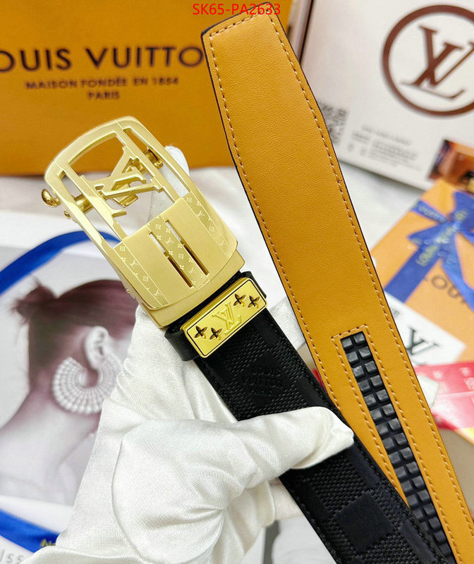 Belts-LV 2024 luxury replicas ID: PA2633 $: 65USD