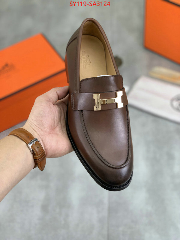 Men Shoes-Hermes designer fake ID: SA3124 $: 119USD