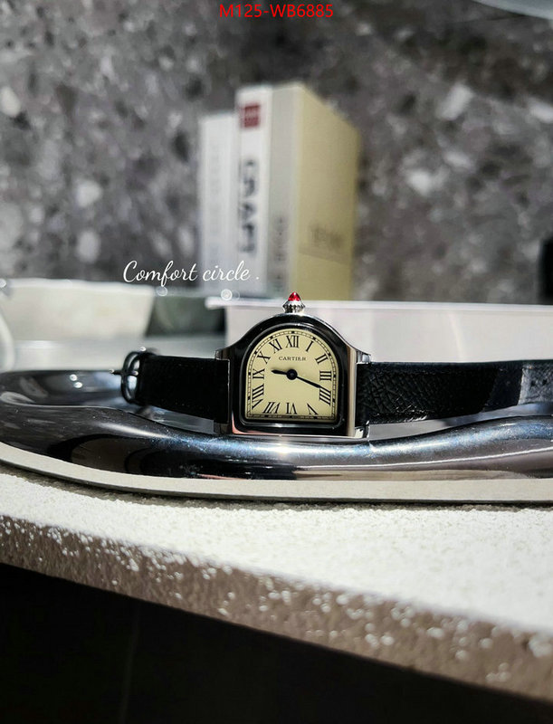 Watch(4A)-Cartier the best quality replica ID: WB6885 $: 125USD