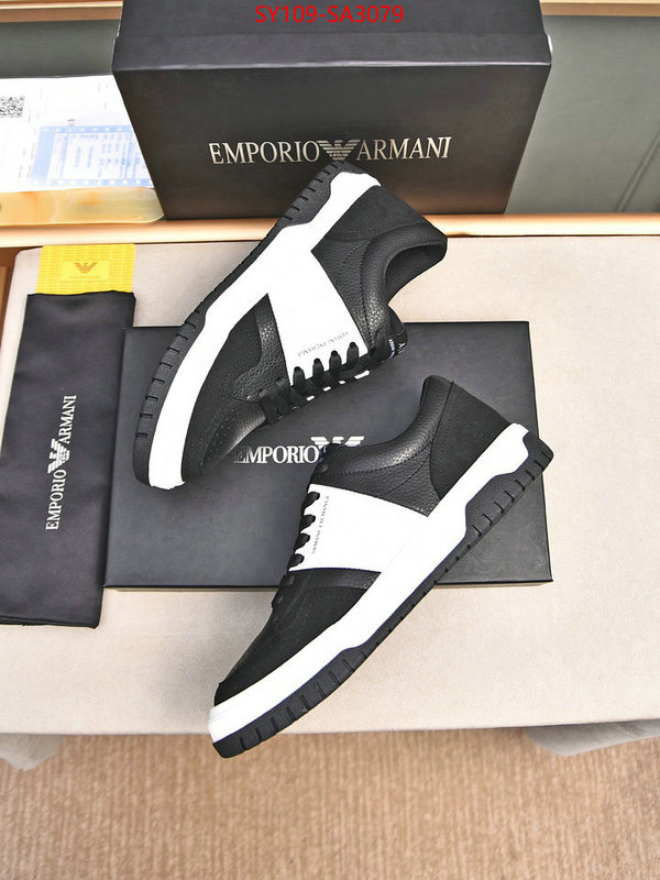 Men shoes-Armani good quality replica ID: SA3079 $: 109USD