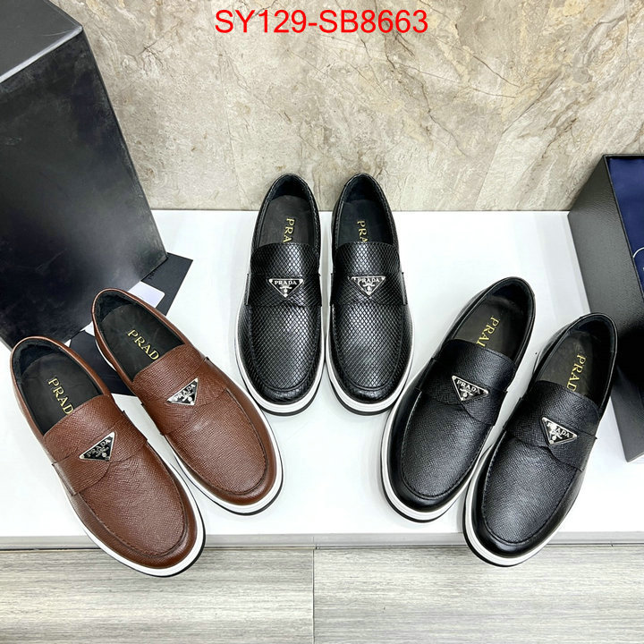 Men shoes-Prada what is a counter quality ID: SB8663 $: 129USD