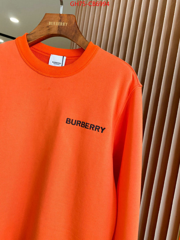 Clothing-Burberry wholesale china ID: CB6994 $: 75USD