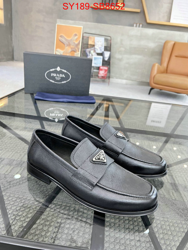 Men shoes-Prada high quality replica designer ID: SB8652 $: 189USD