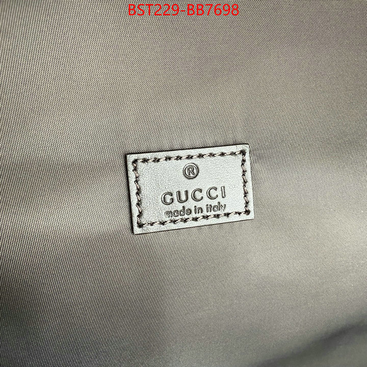 Gucci Bags(TOP)-Backpack- wholesale designer shop ID: BB7698 $: 229USD,