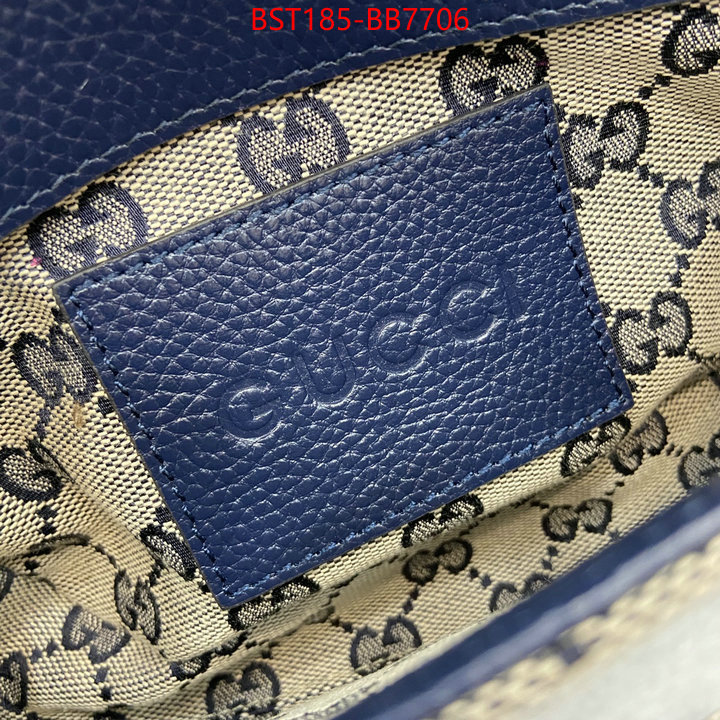 Gucci Bags(TOP)-Crossbody- where to find the best replicas ID: BB7706 $: 185USD,