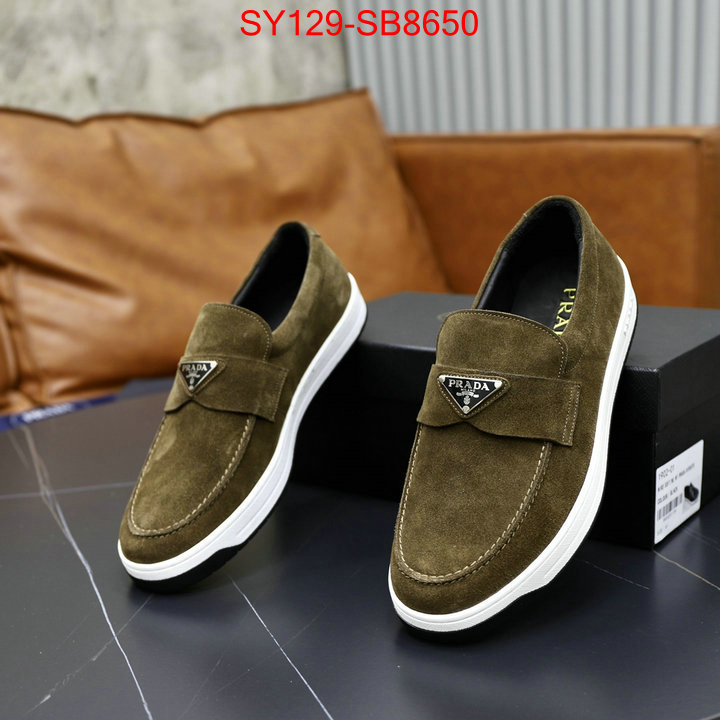 Men shoes-Prada 1:1 replica ID: SB8650 $: 129USD