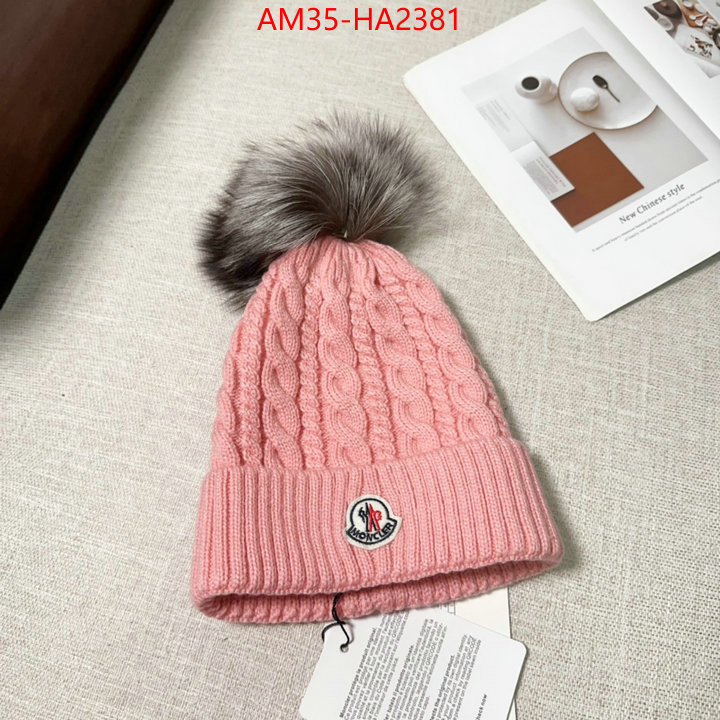 Cap(Hat)-Moncler luxury 7 star replica ID: HA2381 $: 35USD