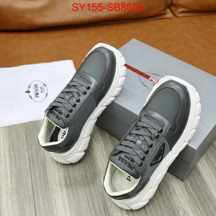 Men shoes-Prada replica 1:1 ID: SB8656 $: 155USD