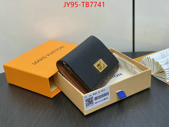 LV Bags(TOP)-Wallet online china ID: TB7741 $: 95USD,