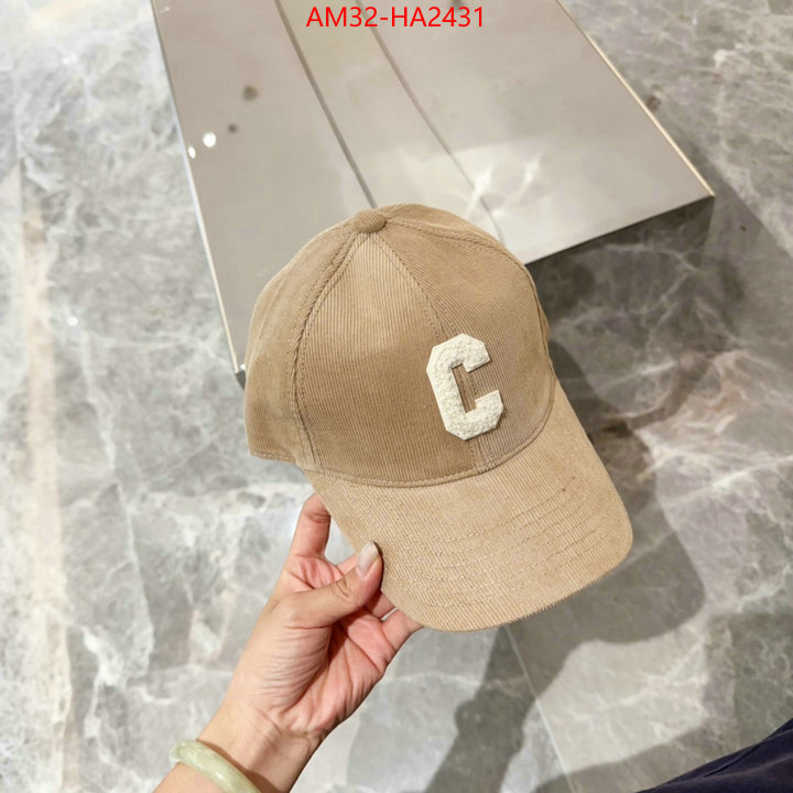 Cap(Hat)-Celine where quality designer replica ID: HA2431 $: 32USD